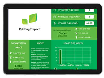 Papercut Live, Tile, UI, Morgan Business Solutions