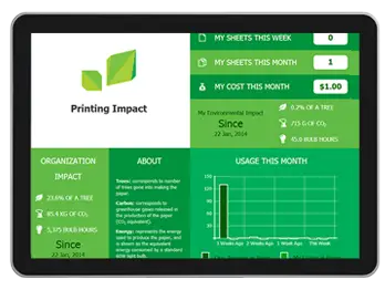 Papercut Live, Tile, UI, Morgan Business Solutions