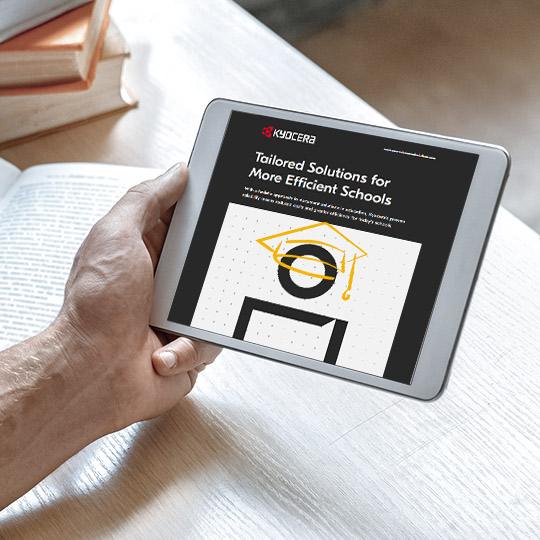 Kyocera, Industry Solutions, Education, Vertical Market, Morgan Business Solutions