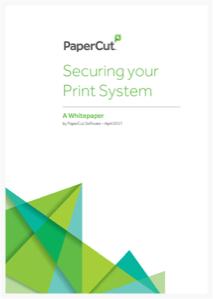 Papercut, Security, Printers Plus