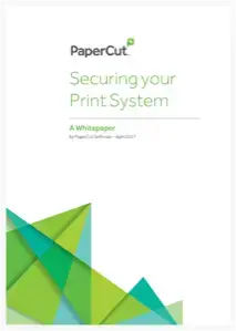 Papercut, Security, Morgan Business Solutions
